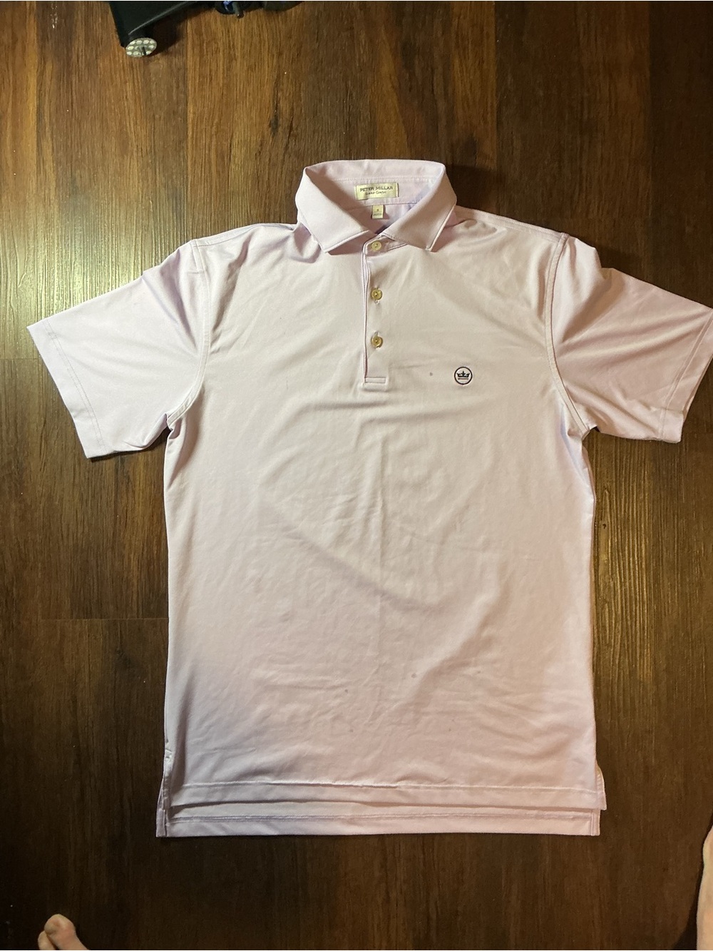 Peter Millar Lilac Polo like new no tags Small